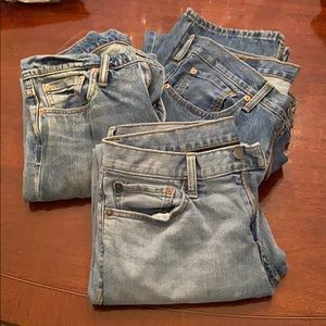 3set men’s jeans NWOT